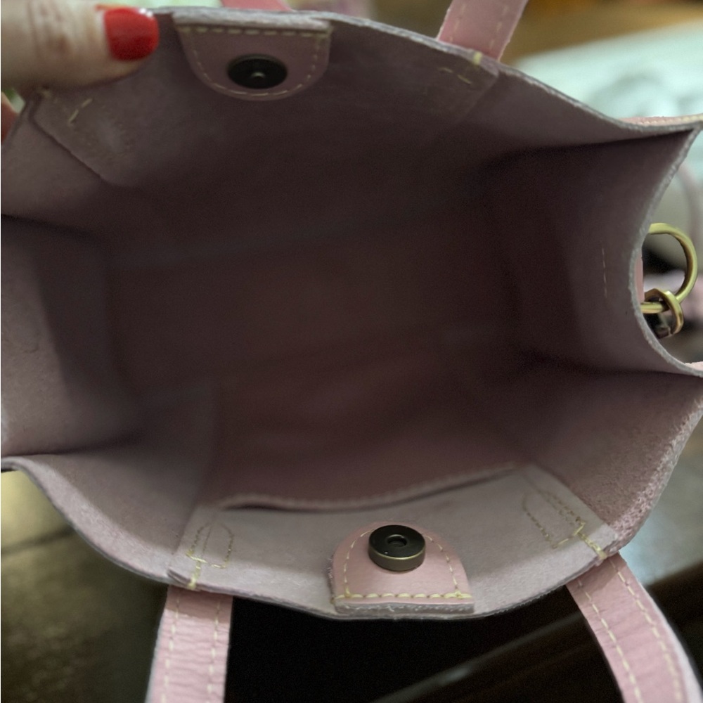 💗 PLG Vintage Pink Classic Lola Crossbody – Unicorn + Bonus Trail Strap - Picture 7 of 7